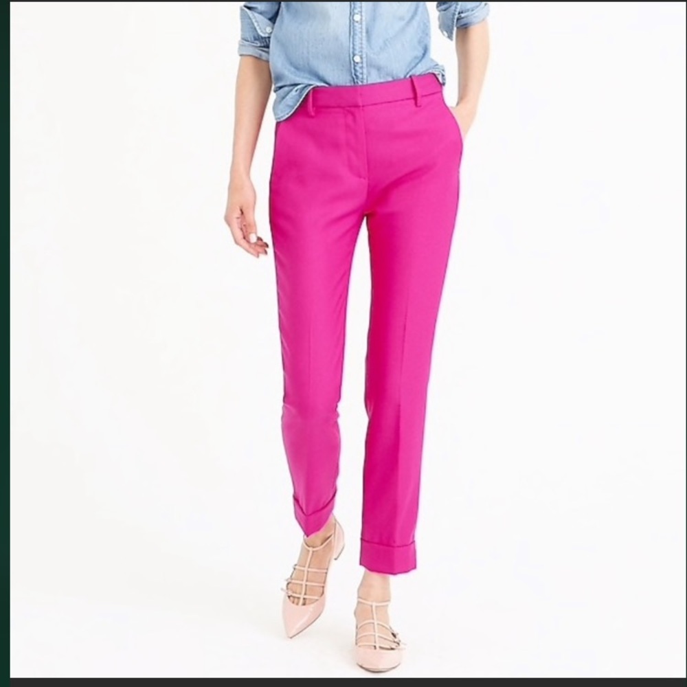 J. Crew Pink Rhodes Pants